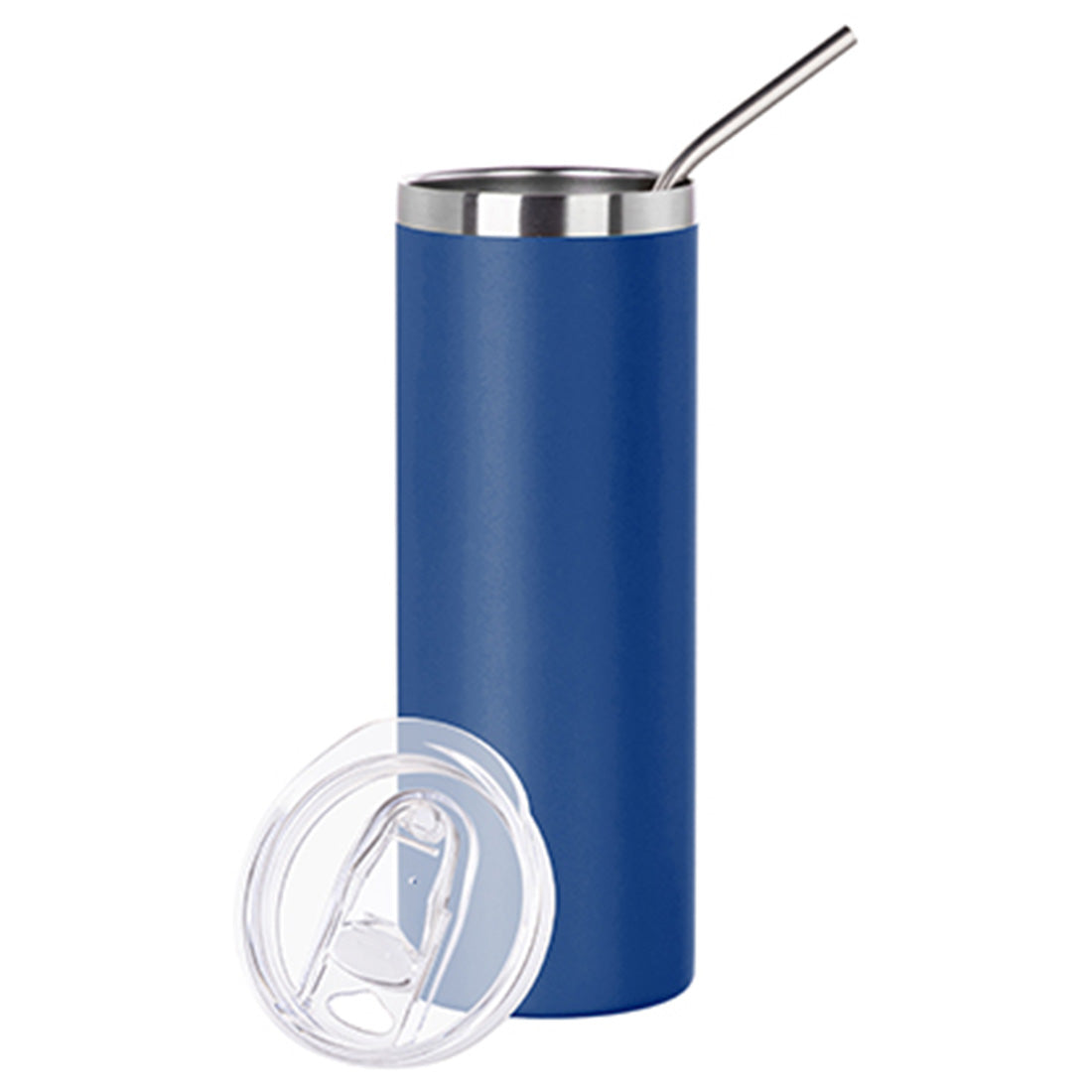 Engraving 20oz/600ml Stainless Steel Tumbler with Straw & Waterproof Flip Lid - Joto Imaging Supplies Canada